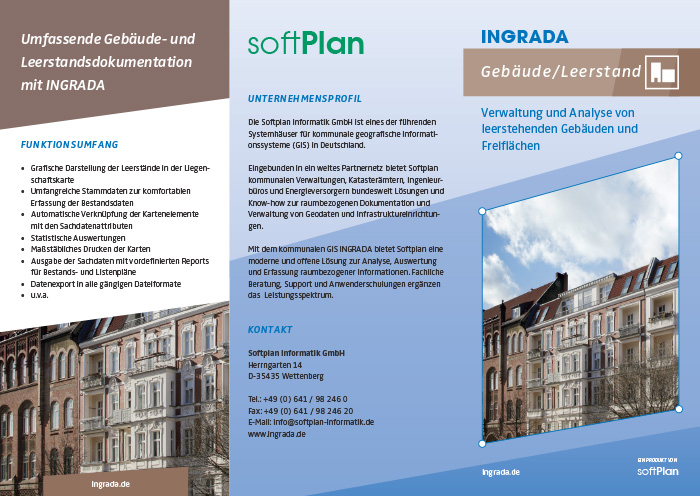 Flyer - INGRADA Gebäude Leerstand